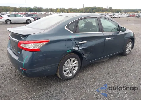 2014 Nissan Sentra Fe+ Sv из США, поврежденный, VIN 3N1AB7AP7EY257336